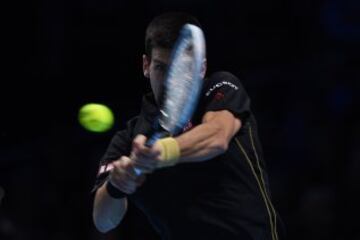 Novak Djokovic tuvo algunos problemas para superar a Nishikori.