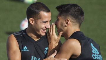 Lucas Vázquez y Marco Asensio.