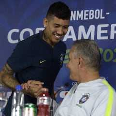 Firmino y el encuentro de Copa de Brasil ante Venezuela