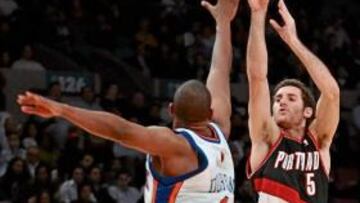 Rudy lanza a canasta