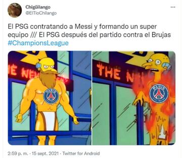 Los memes más divertidos de la primera jornada de Champions