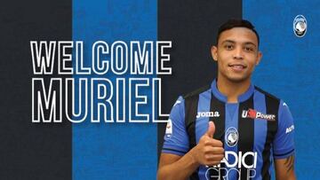 Luis Fernando Muriel, nuevo jugador del Atalanta.