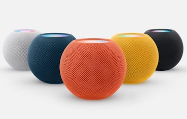 Todos los nuevos colores del HomePod Mini de Apple