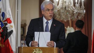 El presidente de Chile, Sebastián Piñera