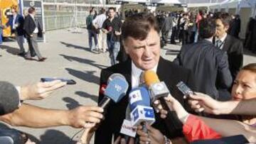 <b>DESCANSO.</b> Camacho concede descanso a sus jugadores.