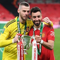 Aparece De Gea, con ironía, en el caos del United: “Bruno no es el capitán correcto...”