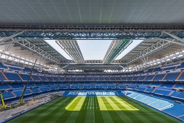 Llega el verano y con ello el parón de las competiciones y las obras de remodelación del Estadio Santiago Bernabéu avanzan a pasos agigantados. 