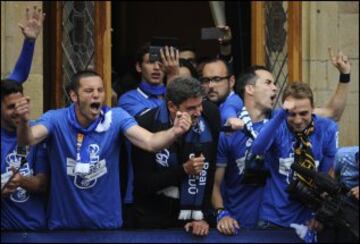 Oviedo celebra el ascenso