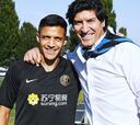 El especial encuentro de Alexis Sánchez y Zamorano en el Inter