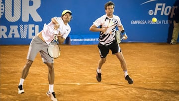 Julio Peralta buscar&aacute; la final del ATP de Houston ante los hermanos Bryan. 