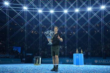 En las ATP Finals. Venció a Djokovic en la final. Se llevó el trofeo de Maestros y además terminó el año como número 1 de la clasificación de la ATP.