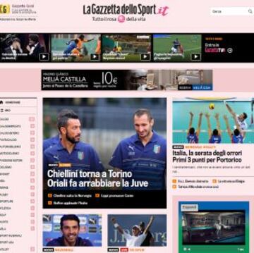 Portadas de la prensa extranjera