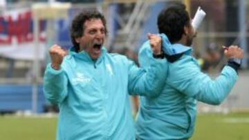 La alegría de Mario Salas: "Fuimos justos ganadores"