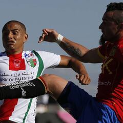 Unión cae ante Palestino y se aleja en la pelea por el título