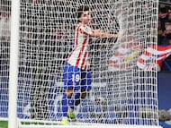 Julián Alvarez, tras una ocasión errada del Atlético ante el Bodo/Glimt.