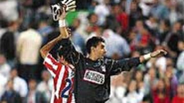 <b>JUANMA, FELIZ</B>. El cancerbero ha cumplido cada vez que ha jugado.