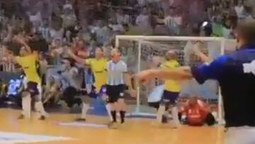 Remontada épica y campeones: todo el país gritó los dos goles para tumbar a Brasil en la final