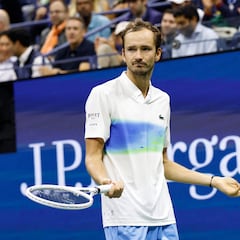 Medvedev: “Es raro que me ponga tenso, pero hoy lo estaba”