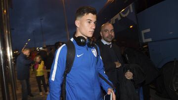 Juanpi no viaja esta vez con el Málaga por unas molestias.