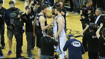 Pau y Marc Gasol.