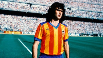 Once leyendas del Valencia por dorsales