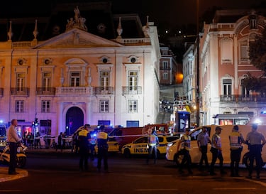 Accidente en Lisboa.
