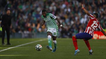 Emerson, ante el Atl&eacute;tico de Madrid. 