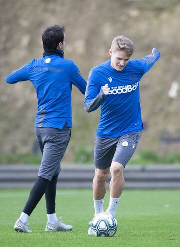 Real Sociedad's Martin Odegaard.