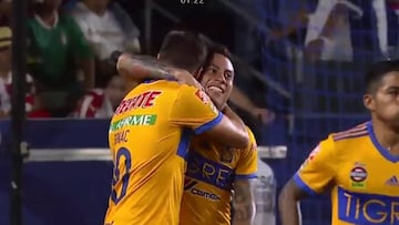 Este fue el gol de Edu Vargas que le dio la copa a Tigres