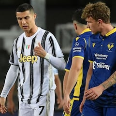 El mal humor de Cristiano alarma a la Juventus