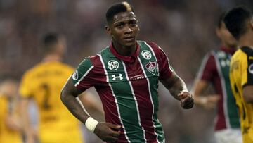 Yony González busca ser el goleador de la Copa Sudamericana
