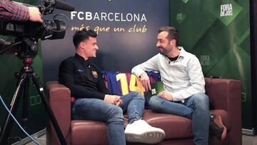 Coutinho, en la entrevista con 8TV.