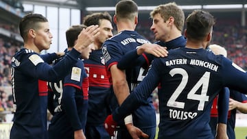 James Rodríguez en el Bayern Múnich