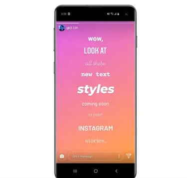 Instagram añade la fuente Comic Sans a sus Stories, ¿la usarás?