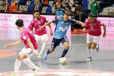 El Movistar vuelve a lo ms alto con un empate de oro