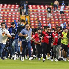 Fiscalía de Querétaro investigará campal en Estadio La Corregidora