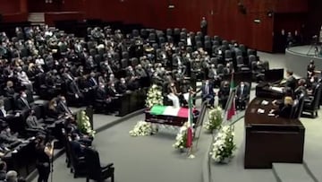 Rinden Homenaje a René Cisneros en Cámara de Diputados 