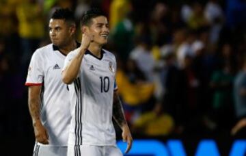 A James, el blanco de la Selección le sienta mejor