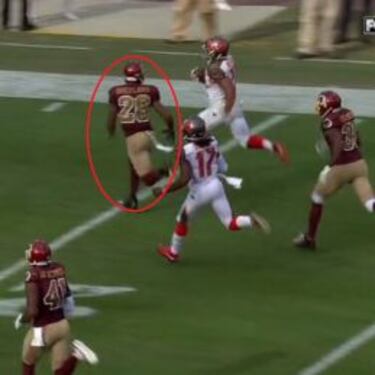 La determinación de los Redskins está pasando desapercibida