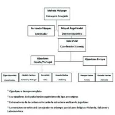 El Mallorca profesionaliza su estructura deportiva