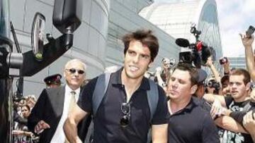 <b>LLEGADA.</b> El Real Madrid ya ha llegado a Toronto.