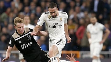Real Madrid's Carvajal bemoans "shit season" after Ajax defeat