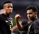 Rodrygo culmina su temporadón en la goleada de Brasil al racismo