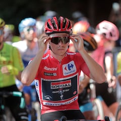 Evenepoel, con dolores de cabeza por la caída de Andorra: “Un mal día”