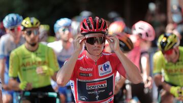 Evenepoel, con dolores de cabeza por la ca¨ªda de Andorra: ¡°Un mal d¨ªa¡±