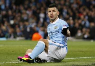 Manchester City's Sergio Aguero