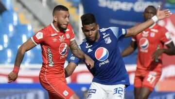 Partido de la Liga BetPlay entre Am&eacute;rica de Cali y Millonarios