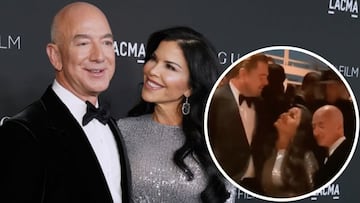 Lauren Sánchez, novia de Jeff Bezos, se derrite ante Leonardo DiCaprio y el magnate de Amazon le lanza una peligrosa “amenaza” al actor: “Ven aquí, Leo”.