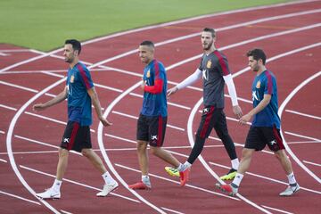 Así fue el primer entrenamiento de Luis Enrique con la Selección