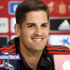 Robert Moreno: "Quiero fomentar la competencia entre los jugadores"